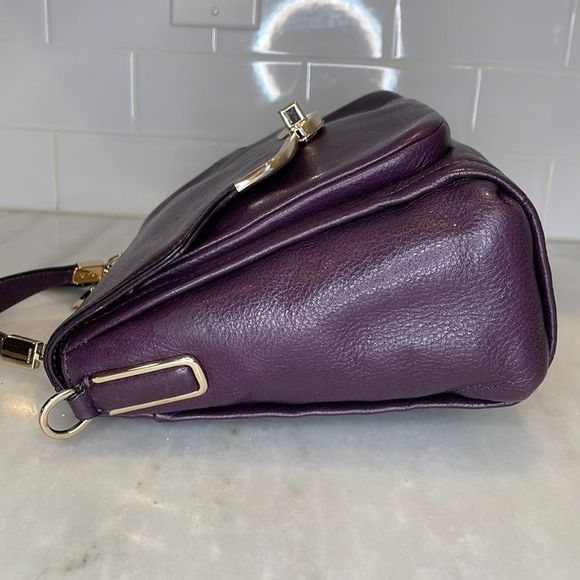 Coach Madison Sadie Flap Leather Crossbody Convertible Satchel Bag - Picture 7 of 16